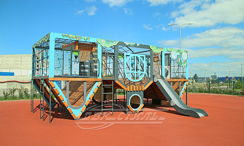 Игровой комплекс Г-2033 Дом "Вверх ногами".  �4